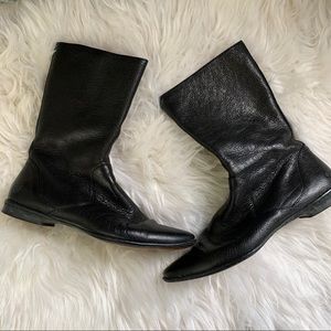 🌛Born🌛 leather ankle boots